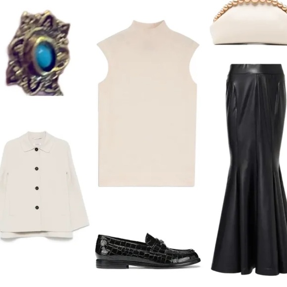 Elegant Gold and Blue Bracelet. Faux gold. Adjustable - Picture 7 of 9